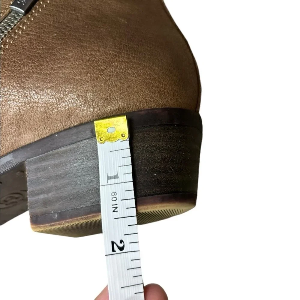 Lucky Brand Leather Bryton Ankle Boots DB14
